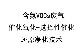 含氮VOCs廢氣催化氧化+選擇性催化還原凈化技術(shù)